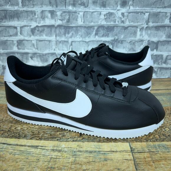 Nike Cortez ‘72 OG Basic Leather Black White 819719-012 Mens Size 13 New Rare